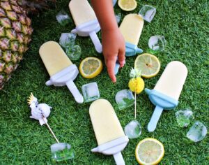 pineapple coconut popsicles