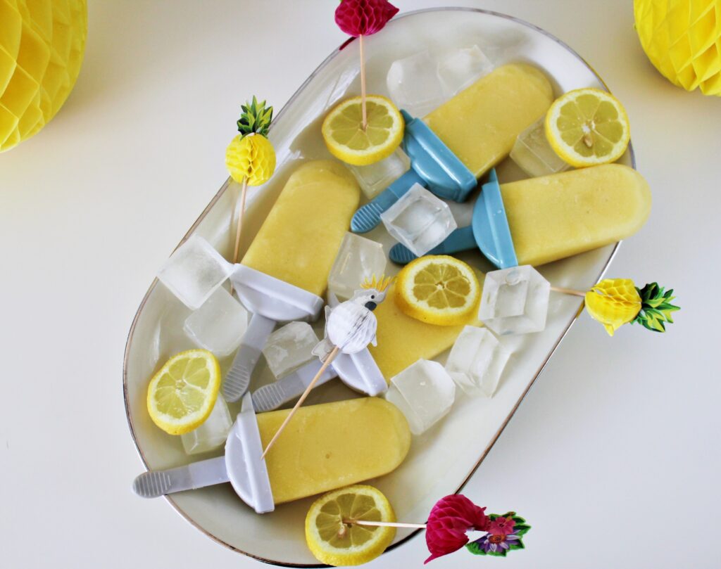 pineapple coconut popsicles