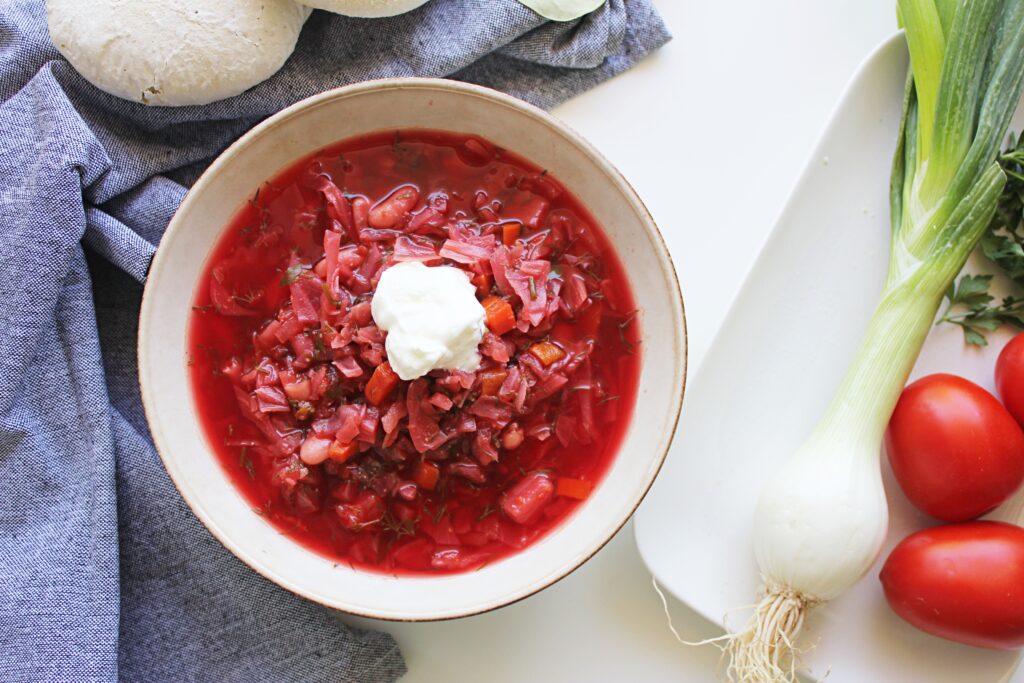 vegetarian borsch