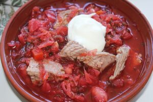 Ukrainian borsch (borscht)