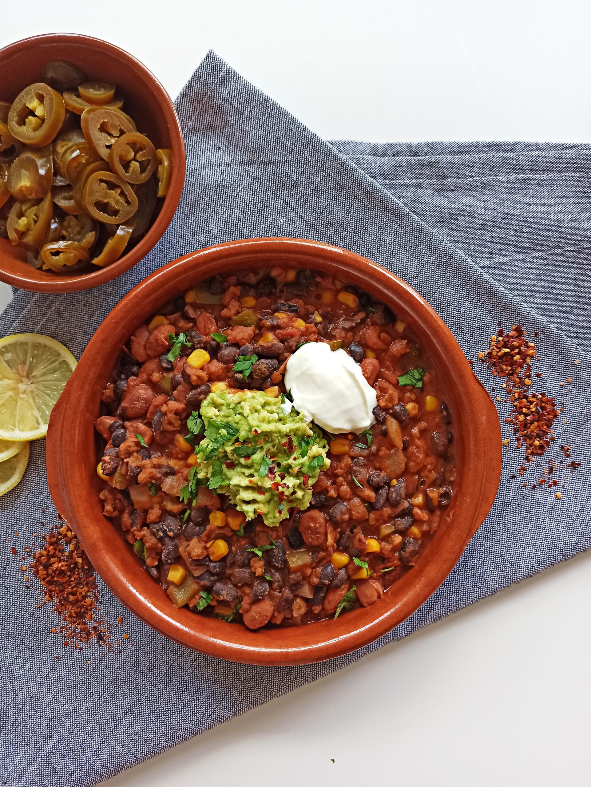 chili sin carne. chili con carne, instant pot recipe