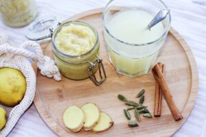 ginger lemon honey elixir