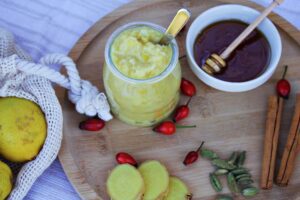 ginger lemon honey elixir