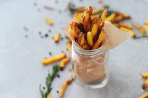 french fries in air fryer