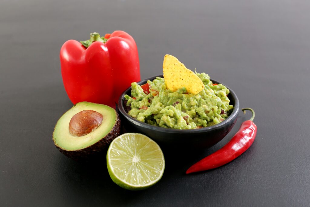 guacamole, avocado