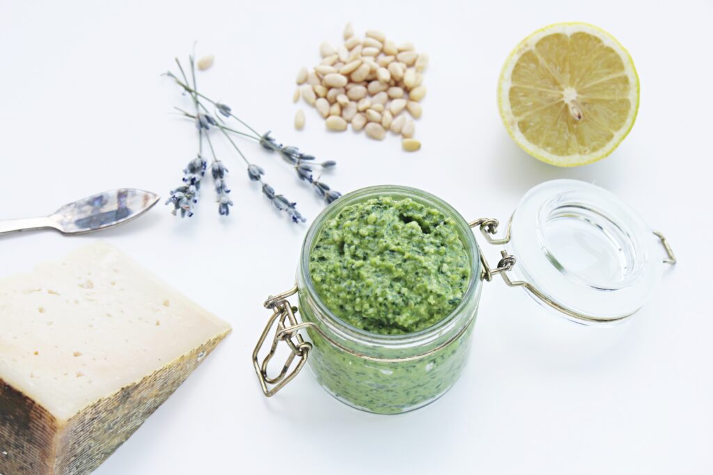 goat cheese pesto