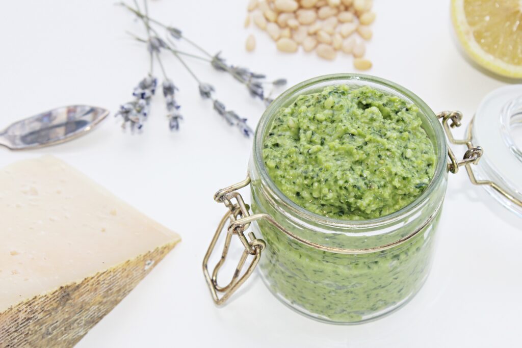 goat cheese pesto