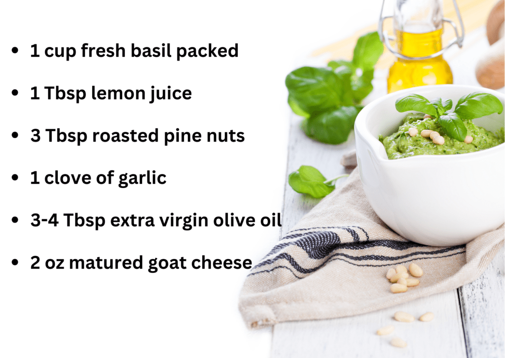 goat cheese pesto recipe