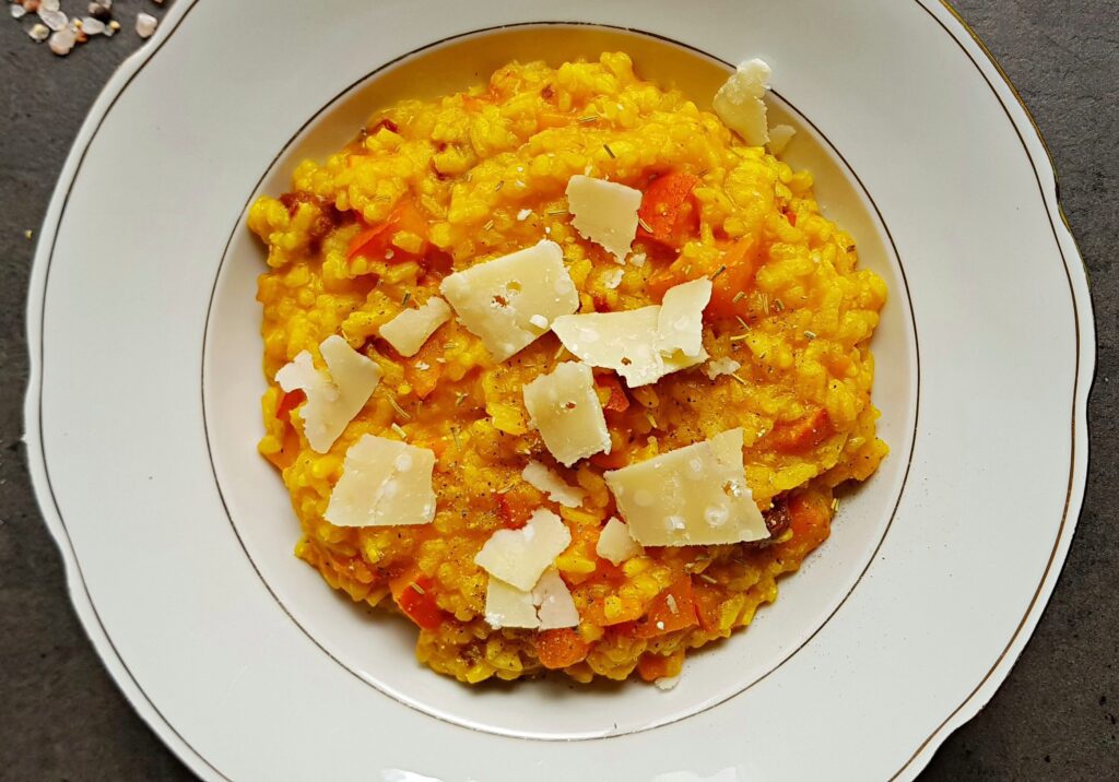 pumpkin risotto