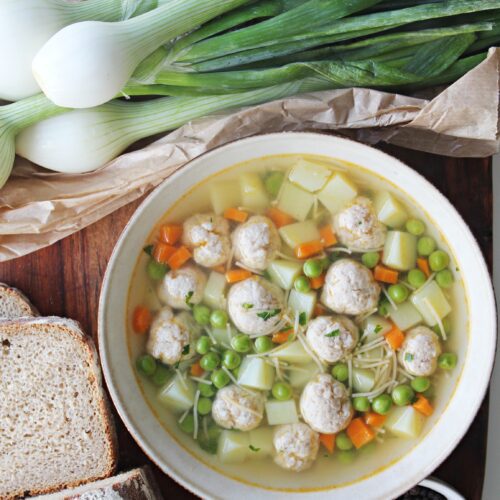 Chicken Meatball Soup