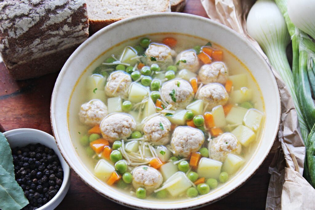 Chicken Meatball Soup