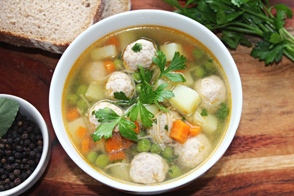 Chicken Meatball Soup