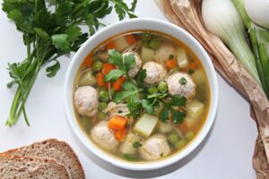 Chicken Meatball Soup