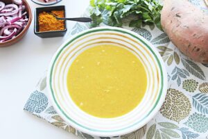 sweet potato red lentil soup