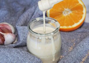 tahini orange dressing