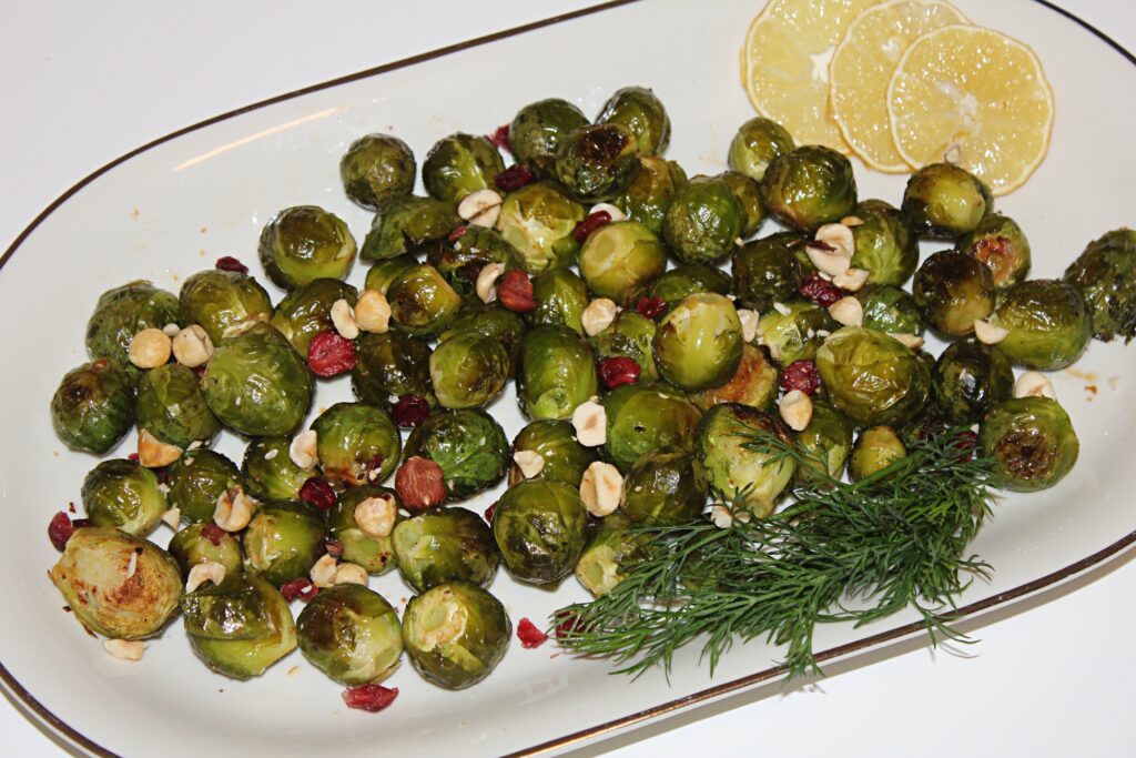 roasted Brussels sprouts