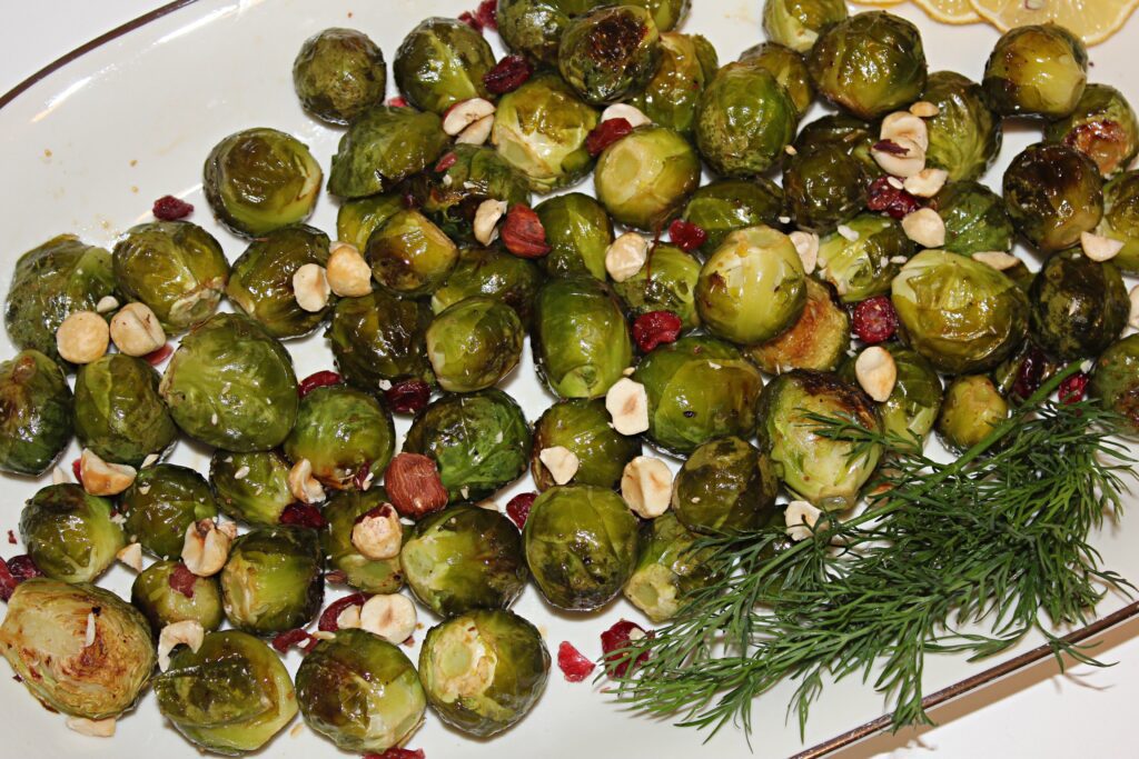 roasted Brussels sprouts