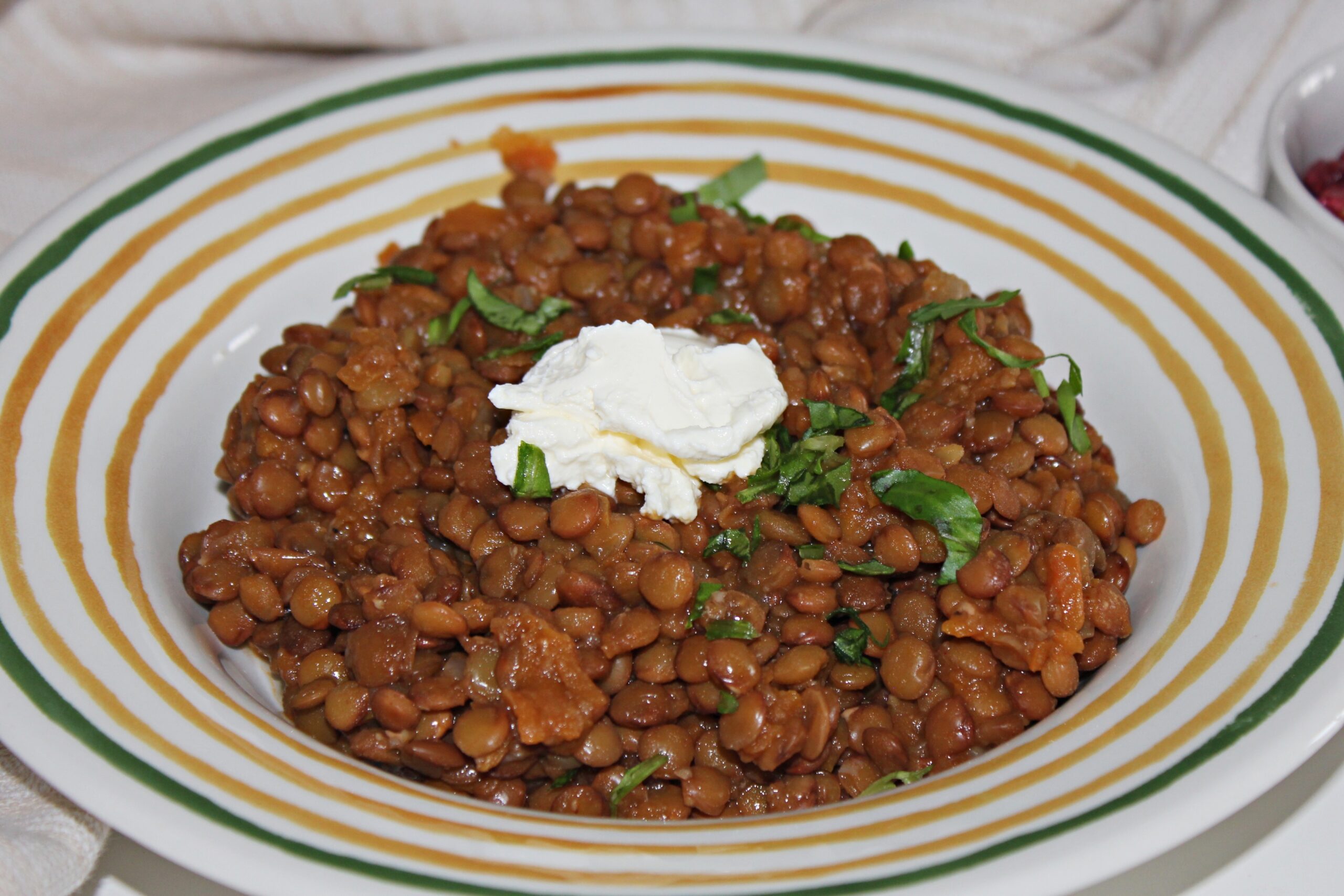 Brown Lentil Stew