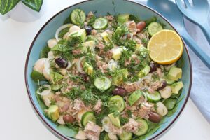 lima bean salad with tuna