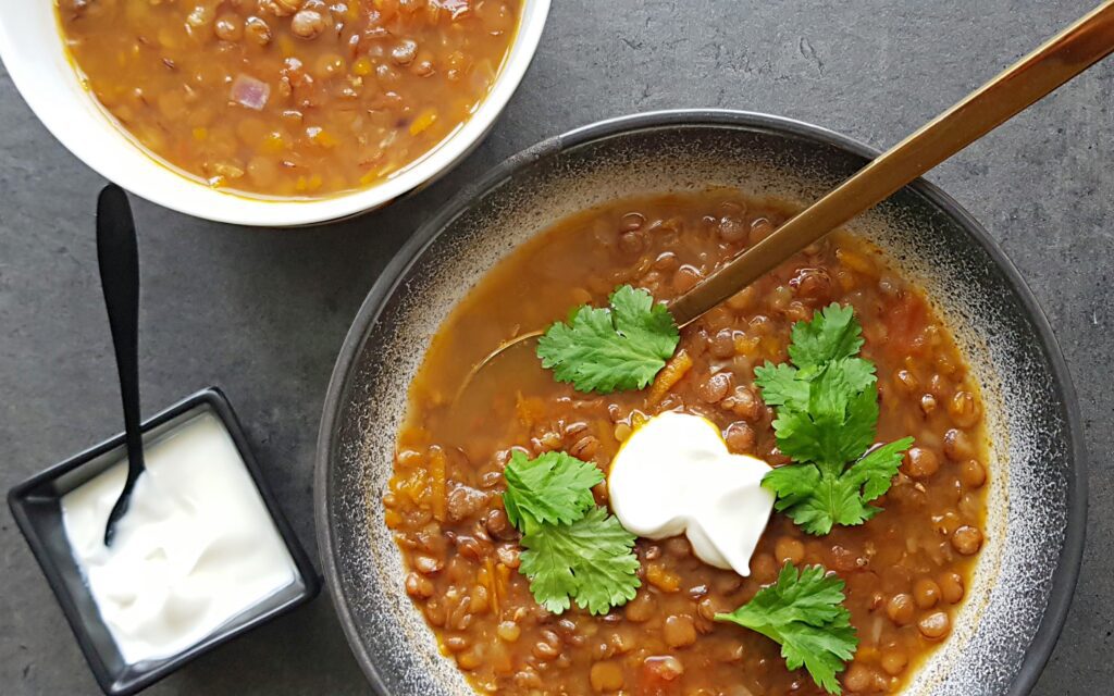 Brown Lentil Soup