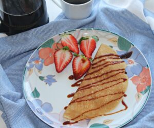 homemade crepes