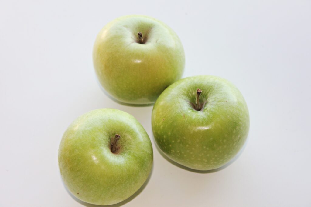 green apples