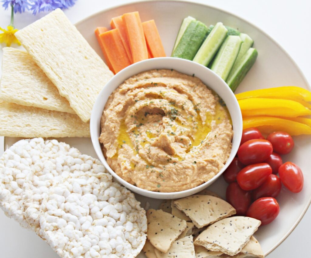 Sun-Dried Tomato Hummus 