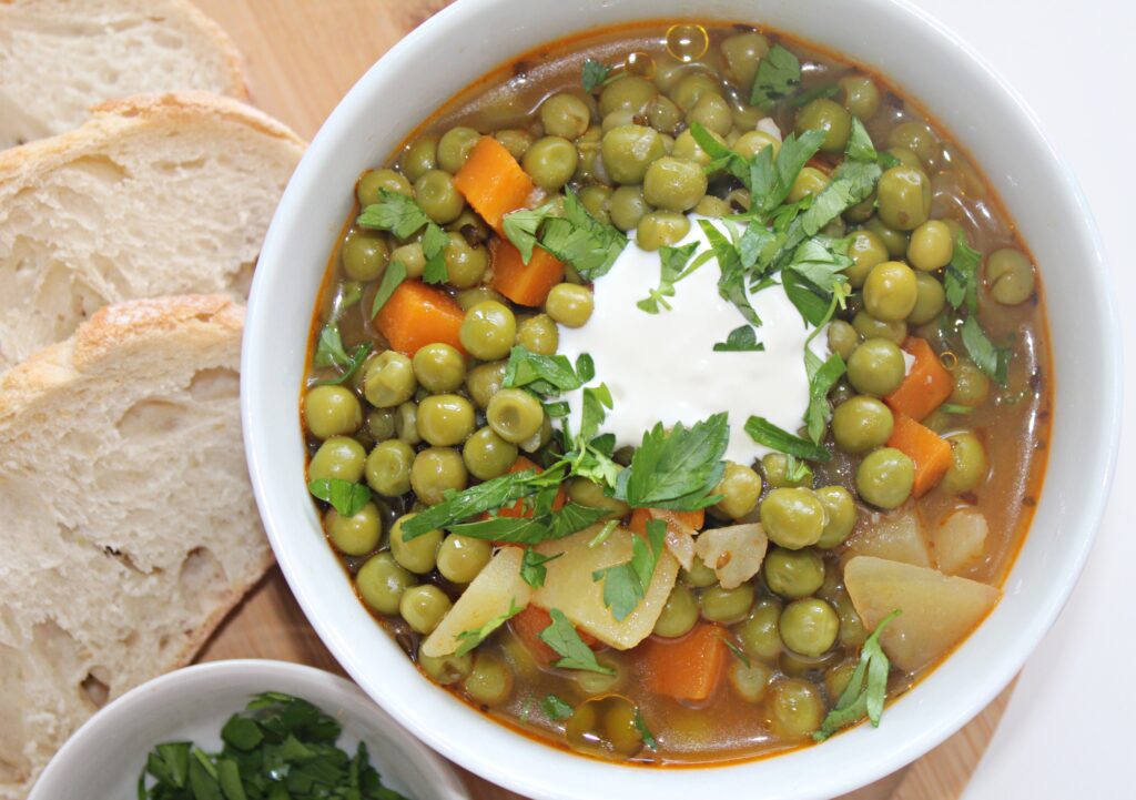 Instant Pot Green Pea Stew