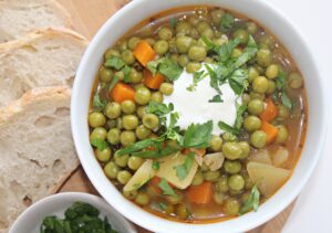Instant Pot Green Pea Stew