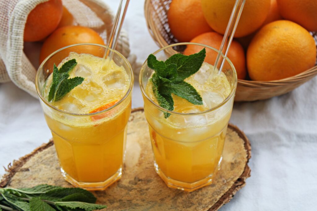 Homemade Orange Fanta