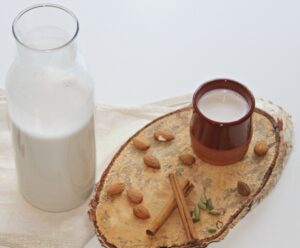 homemade almond milk