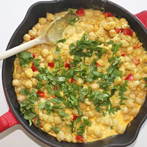 creamy chickpeas
