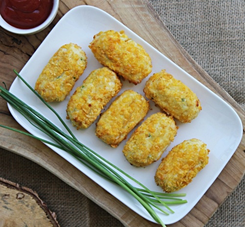 Air Fryer Mashed Potato Croquettes