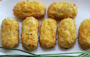 Air Fryer Mashed Potato Croquettes