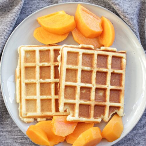 Almond flour waffles