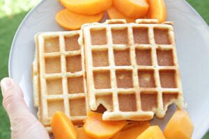 Almond flour waffles