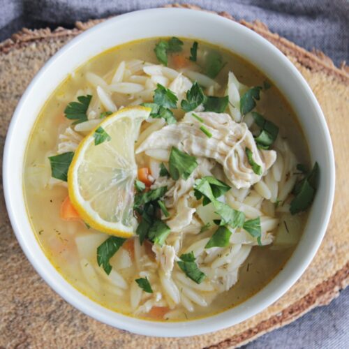 chicken orzo soup