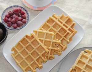 Almond flour waffles