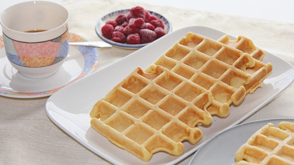 Almond flour waffles