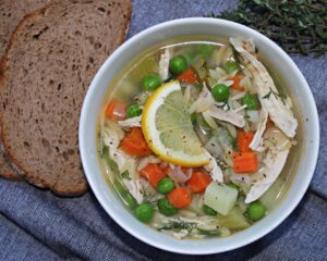 chicken orzo soup