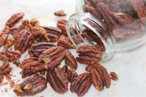 candied pecans with smokey flavor