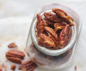 candied pecans with smokey flavor