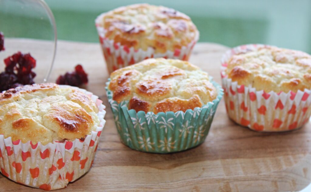 Gluten-Free, Low-Carb Cottage Cheese Muffins