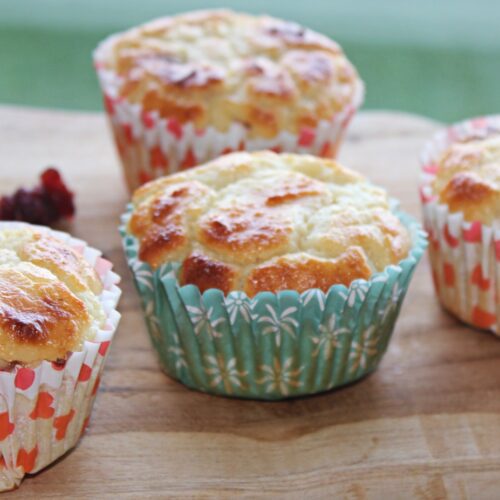 Gluten-Free, Low-Carb Cottage Cheese Muffins