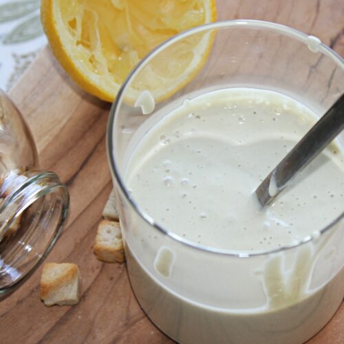 vegan Caesar dressing