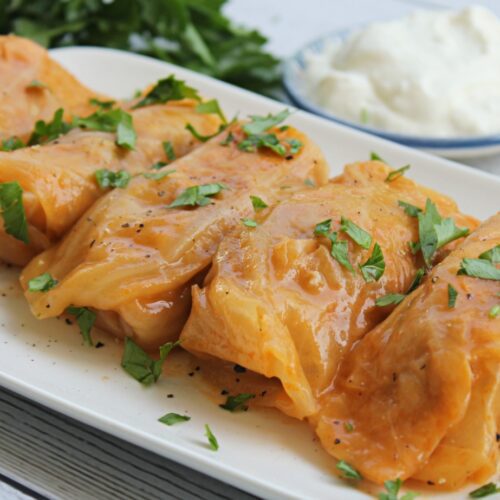 golubci (stuffed cabbage rolls)
