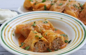 golubci (stuffed cabbage rolls)