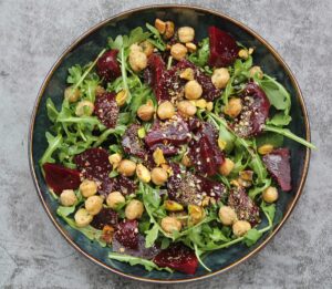 beetroot salad with arugula