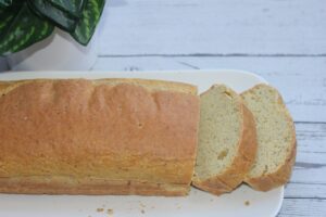 high-fiber millet bread