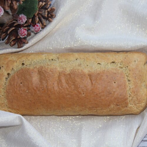 high-fiber millet bread